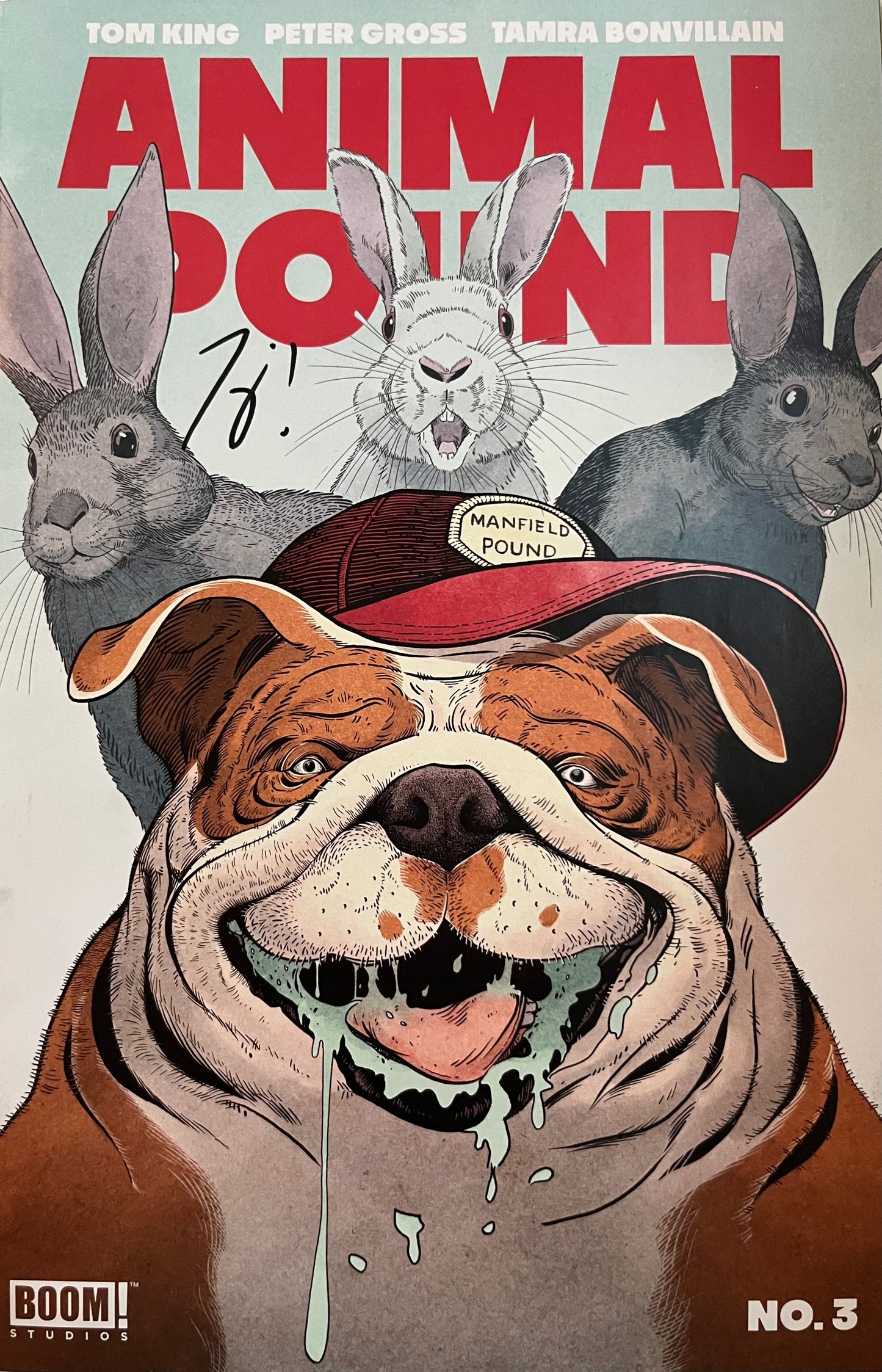 ANIMAL POUND #3 (OF 5) CVR A GROSS [SIGNED BY TOM KING]