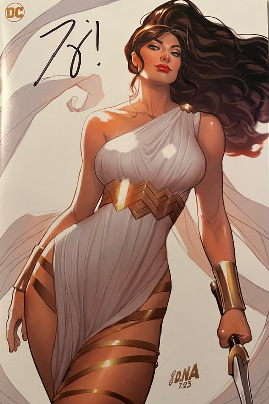 WONDER WOMAN #1 DAVID NAKAYAMA UNKNOWN COMICS VIRGIN VARIANT [SIGNED BY TOM KING]