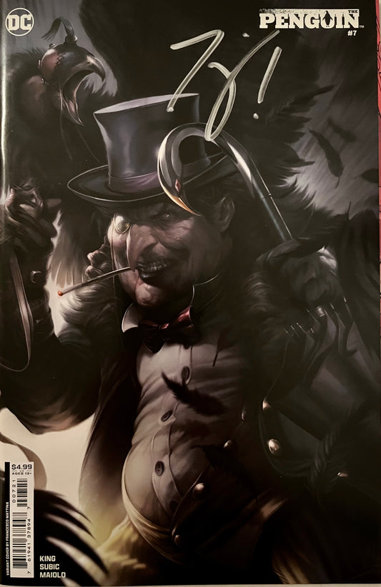 PENGUIN #7 CVR B FRANCESCO MATTINA CARD STOCK VAR [SIGNED BY TOM KING]